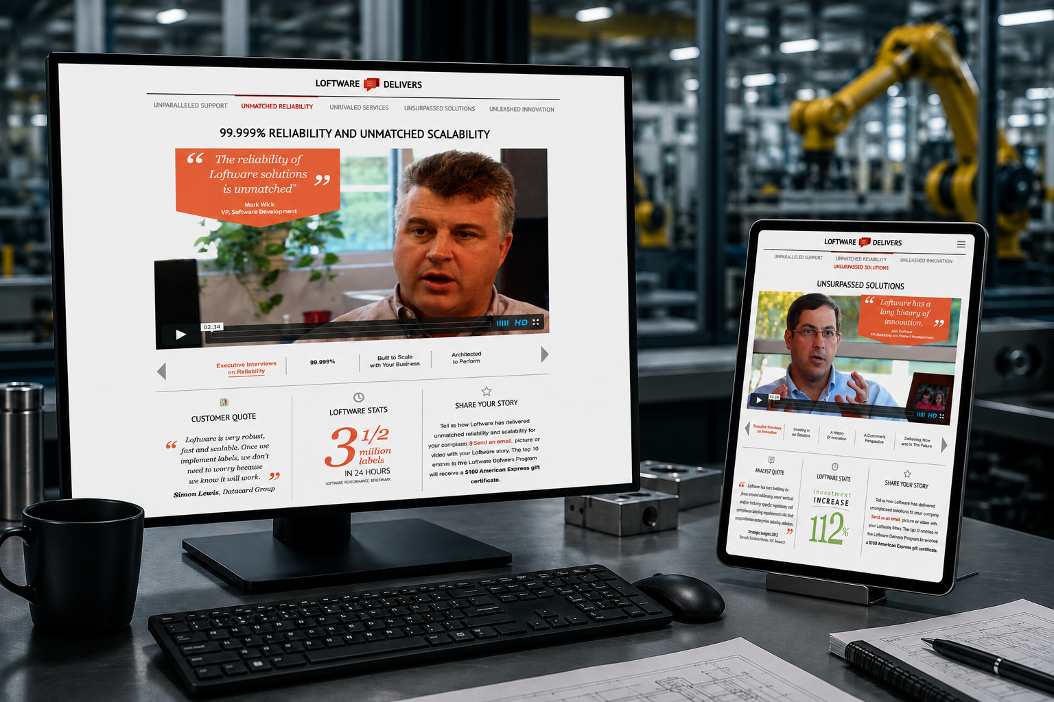 Loftware Delivers